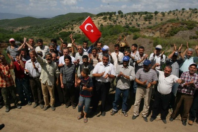 'Köyümüze çöplük istemiyoruz'