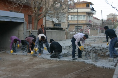 227 Bin 917 metrekarelik alanda yol düzenlemesi ya