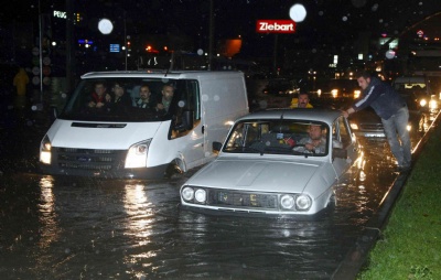 Ankara sular altında kaldı