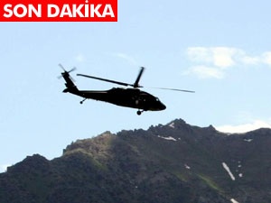 Askeri helikopter düştü: 2 asker şehit