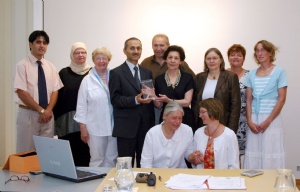 Akyürek'e 'Avrupa Ortaklık Ödülü' verildi