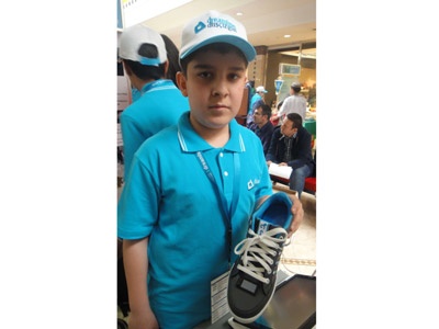 Ayakkabını giy  kilonu öğren