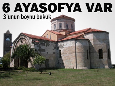 Trabzon Ayasofya da mahzun