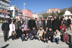 Yozgat'ta başarılı 13 öğrenci Hollanda'ya gitti