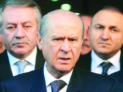 Bahçeli'den  Başbakan'a  destek 