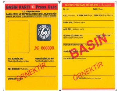 Basın kartından 'başörtüsü yasağı' kalktı