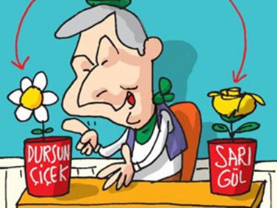 'Sarıgül' ile küstü 'Çiçek' ile konuşuyor