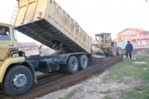 Boruktolu'nda yollar onarıldı 