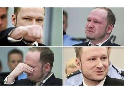 Breivik şov