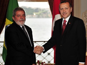 Erdoğan, Da Silva ile görüştü