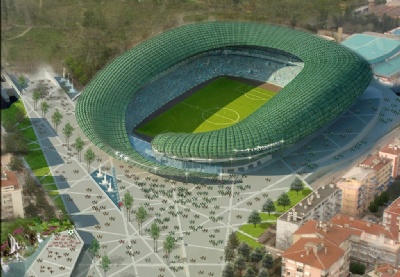 Bursaspor'un yeni stadı 2011'de hazır!