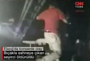 Azer Bülbül konserinde cinayet