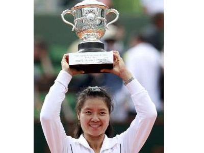 Çinli tenisçi Li Na  adını tarihe yazdırdı