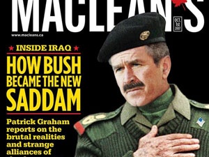 Bush yeni Saddam