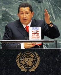 Chavez konuştu, Chomsky kazandı