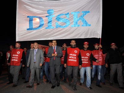 DİSK'ten MAS-DAF işçilerine destek