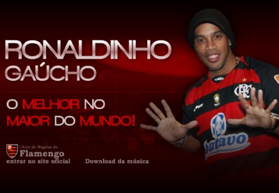 Ve Ronaldinho Flamengo'da