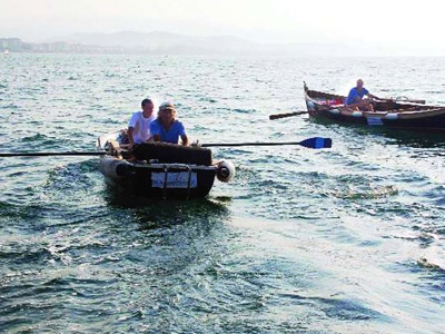 Enez'den Atina'ya kürekle yolculuk