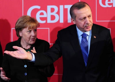 IBM'i yatırıma davet etti, Merkel'e vizeyi sordu