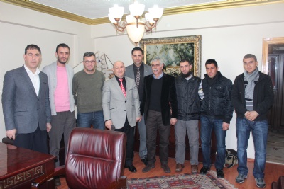Erim'den Ağrı Gazeteciler Cemiyeti'ne ziyaret 