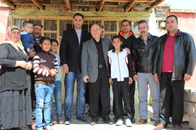 Spor İl Müdürü Mehmet Şafi Erim sporcu ailelerini 