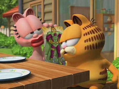 Garfield'ı üç boyutlu izleyin 