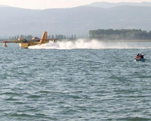 Dalgıçları ateşe atacaktı