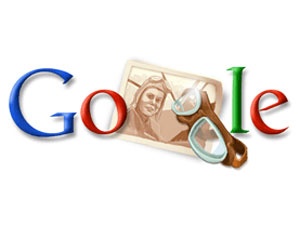 Google'dan Sabiha Gökçen'e logo