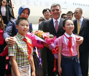 Abdullah Gül Çin seferinde