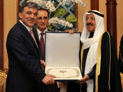Gül'e Kuveyt Yüksek Devlet Nişanı