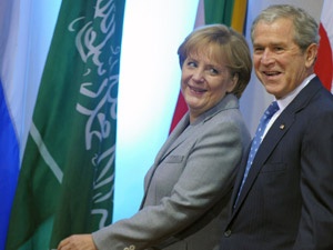 G 20'de liderler Bush'a  söyleyecek söz bulamadıla