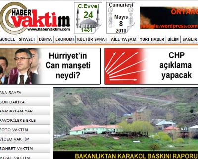 Vakit Gazetesi'ne baskın talebi