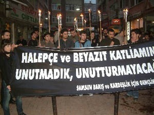 İHD'den Halepçe protestosu