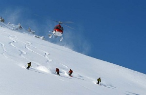 Kaçkarlar'da heliski heyecanı