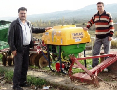 Havran'a 'ilaçlama makinesi' kazandırdı 