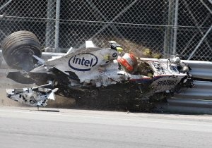 Formula 1'de müthiş kaza