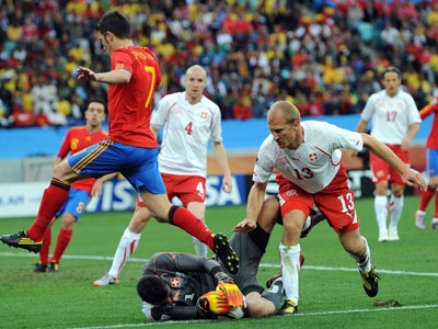 İspanya: 0 İsviçre: 1