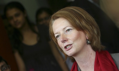 Julia Gillard becomes Australia's first female pri