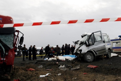 Ankara'da Minibüsle TIR çarpıştı: 10 ölü