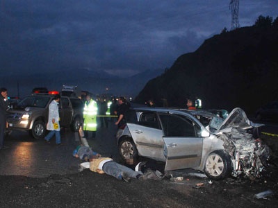 Gebze'de zincirleme kaza