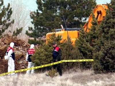 Beyşehir'de jandarma gözetiminde kazı