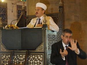 Kılıçalipaşa Camii'nde verilen hutbeyi işitmeyen k