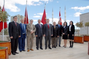 Lefke Avrupa Üniversitesi Rektörü Konya'da