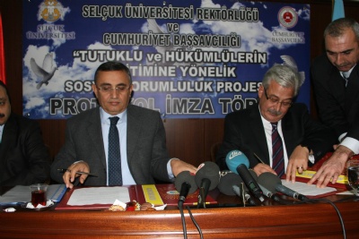 Selçuk Üniversitesi mahkumları eğitecek 