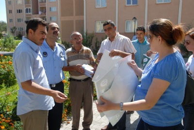 Ambalaj atıkları kaynağından toplanıyor 