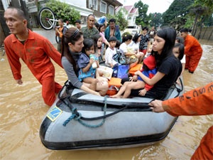 Filipinler'deki sel felaketinde 106 kişi öldü 