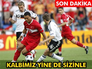 Türkiye, Almanya'ya 3-2 yenilerek elendi