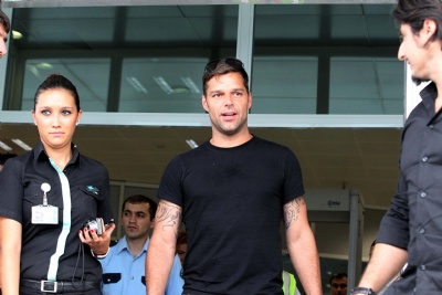 Ricky Martin, İstanbul'a geldi