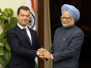 Medvedev Hindistan'da