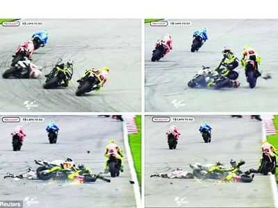 MotoGP'de ölüm virajı